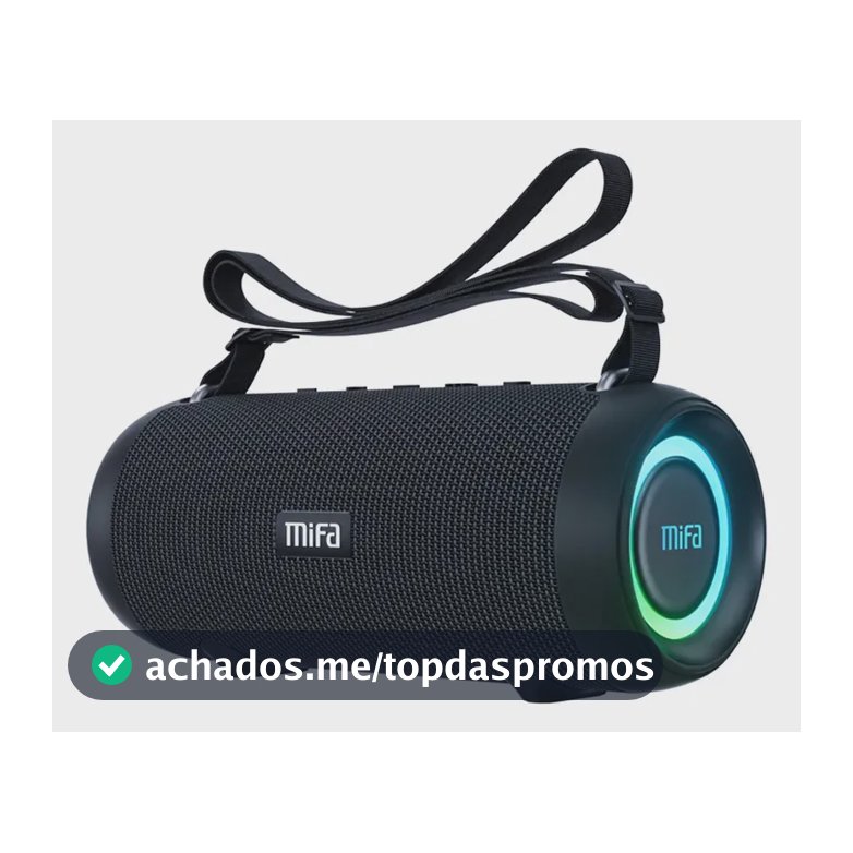 Caixa De Som Bluetooth Mifa A90 Potência 60w Cor Preto