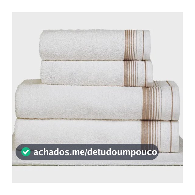 Jogo De Toalha Banho Gigante 5 Peças 100% Algodão - Sublime