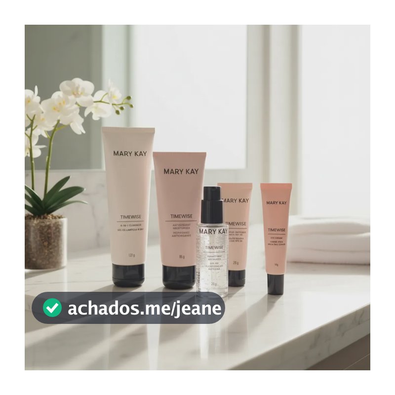 Mary Kay Kit Timewise 3d Completo Anti-idade  - Pele Oleosa
