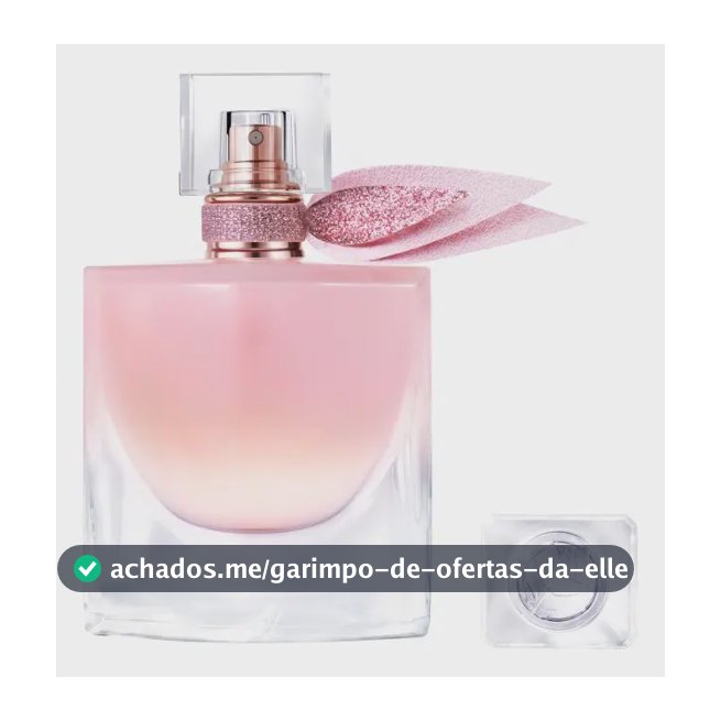 Perfume Feminino Floral Almiscarado com Baunilha Glaceada, Almíscar Branco e Jasmim Solar, Alta Fixação e Fragrância de Longa Duração, La Vie est Belle Vanille Nude Lancôme, 30ml