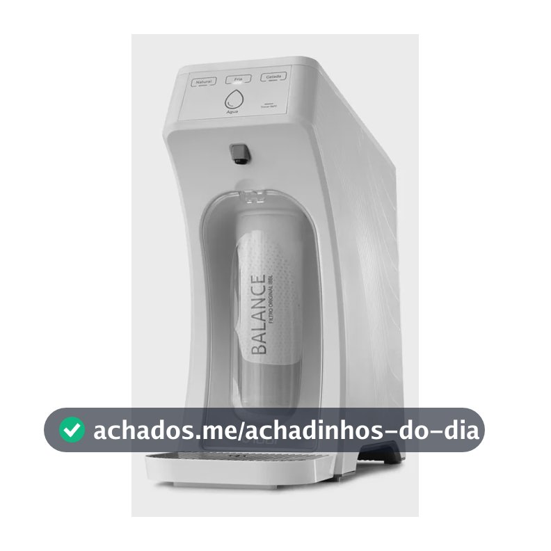 Purificador de Água Gelada Fria e Natural Eletrônico IBBL E-due Painel Touch Branco