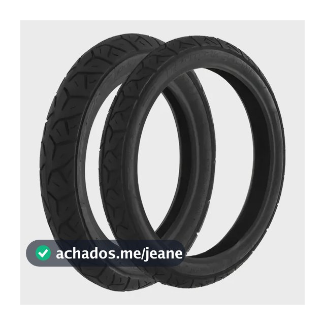 Par Pneu Moto Pro Tork Traseiro 80 /100-14 Dianteiro 2.50/17