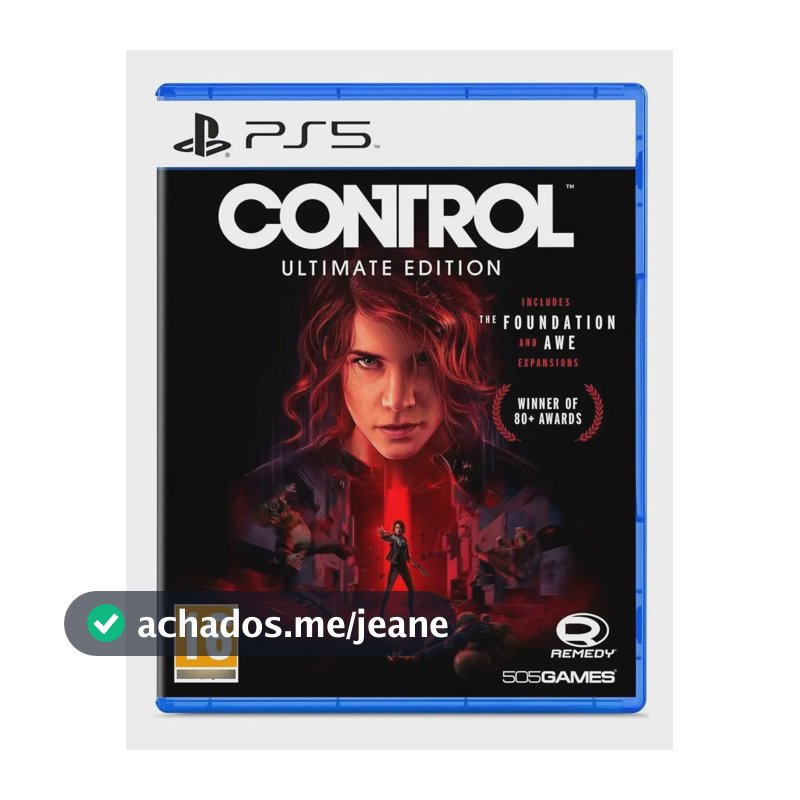 Control Ultimate Edition Ps5 Física Rega