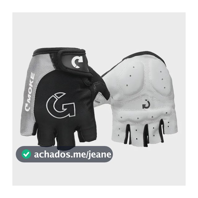 Par De Luvas Gel Ciclismo Dedo Curto Bike Academia Proteção