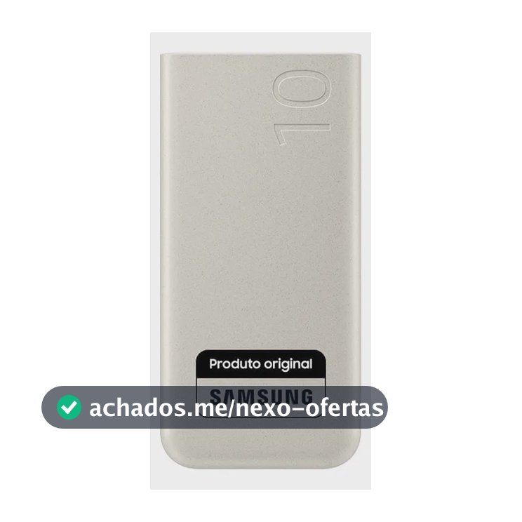 Bateria Carregador Portátil 2x Usb-c, 10000mah, 25w