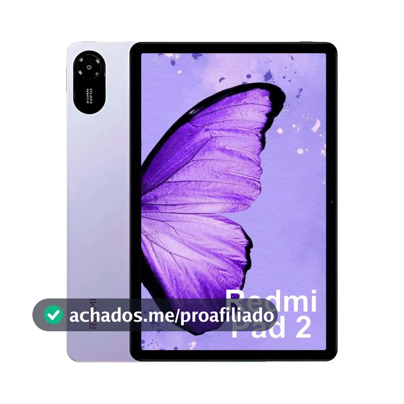 Tablet Xiaomi Redmi Pad 2 11, 8 GB, 256 GB, Wi-Fi, roxo lavanda