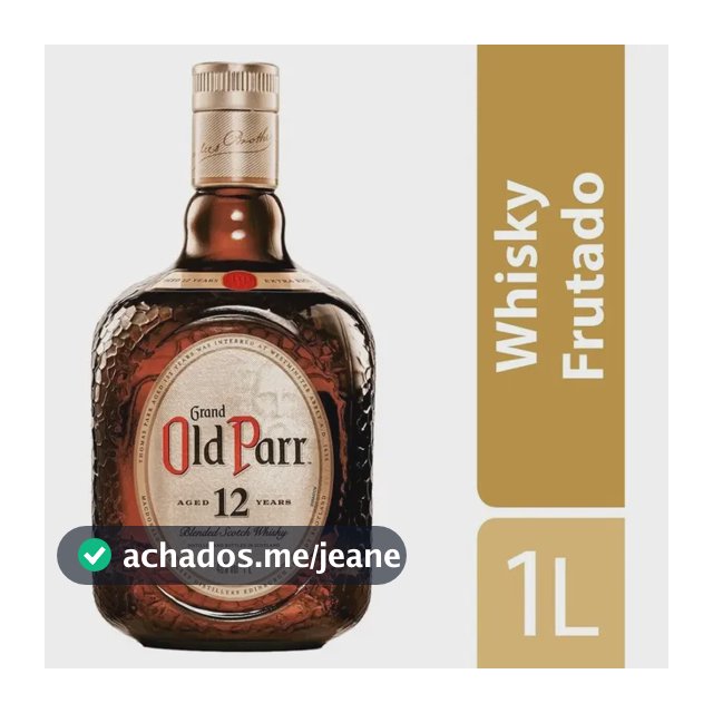 Whisky Blended Scotch 12 Anos 1 Litro Grand Old Parr
