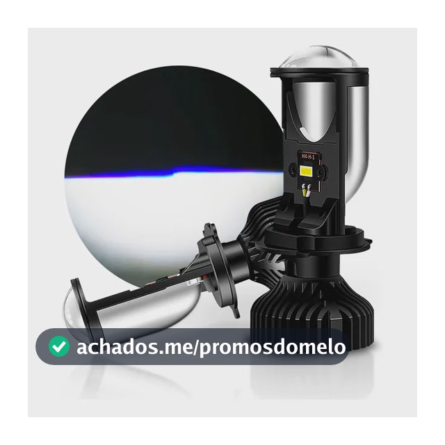 Par Ultra Led Kb1 H4 Elíptico Projetor Big Canhão Canbus 84w 3 Pìnos H4 Dc 12v Alta/baixa 6.000k Branco-frio