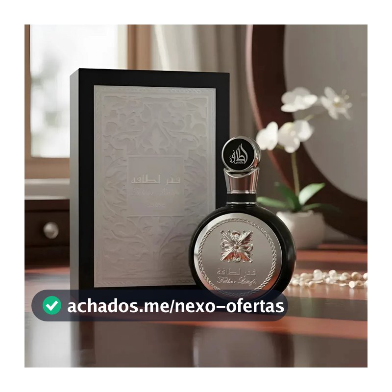 Perfume Arabe Lattafa Fakhar Black Masculino Eau De Parfum 100ml