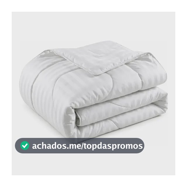 Edredom Casal Queen 400 Fios Dupla Face Grosso Hotel Oferta