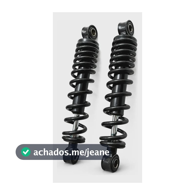 Amortecedor Traseiro Scooter Elétrica Modelo Happy Par 25 Cm