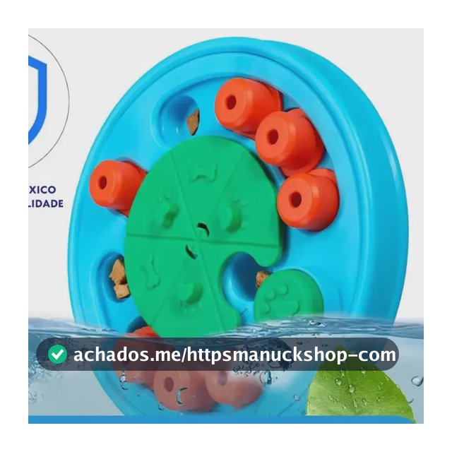 Brinquedo Interativo Cães Dispenser de Petiscos - comedouro lento Pets ,comedouro labirinto pet games ,Tabuleiro Porta Petisco Bringuedo Cães Antiestresse e Durável Brinquedo para Gato Momovida DT-2