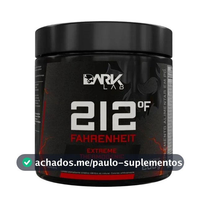 Pré-treino 212 Fahrenheit Frutas Vermelhas 200g Dark Lab