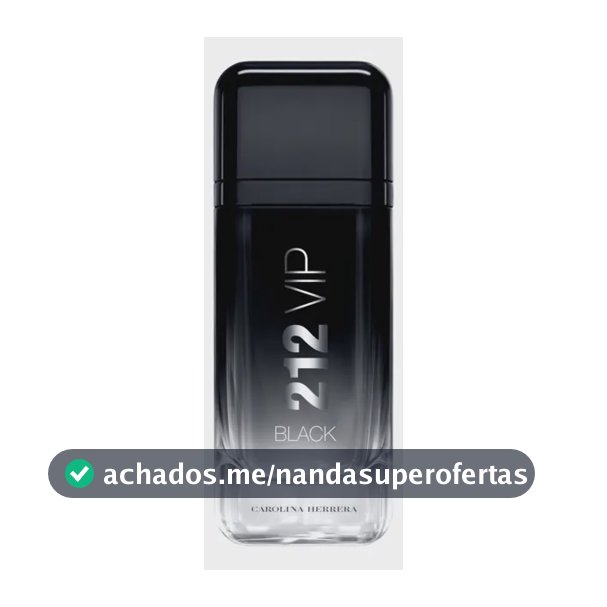 Perfume Carolina Herrera 212 VIP Black Eau de Parfum 200 ml masculino