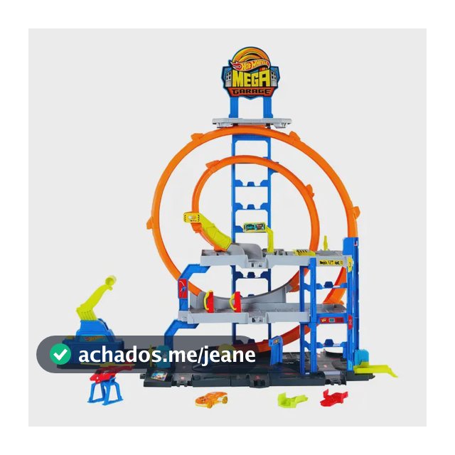 Hot Wheels Pista De Brinquedo Mega Garagem