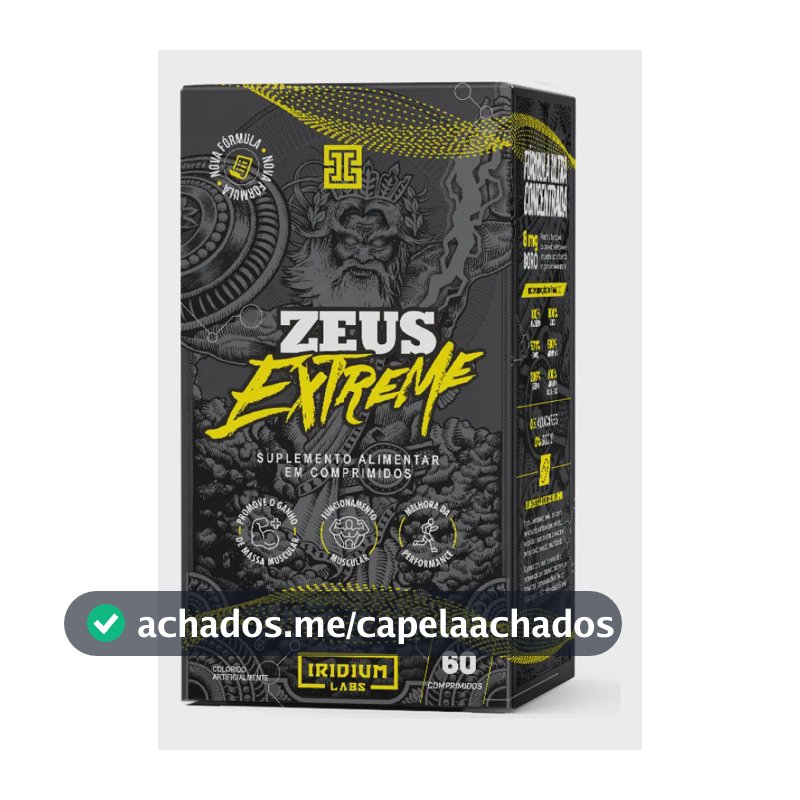 Suplemento em comprimidos Iridium Labs Extreme ZMA Kit Sem sabor de 60 un