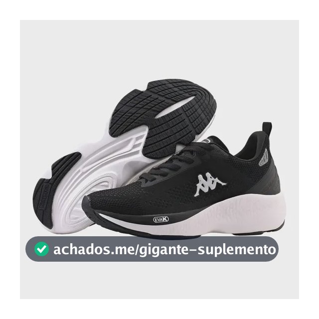 Tênis Kappa Pulse Unissex Academia Caminhada