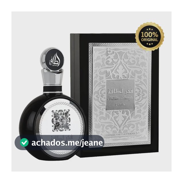 Perfume Árabe Masculino Fakhar Black Eau De Parfum 100 Ml