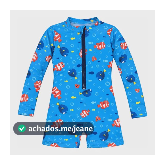 Macaquinho Infantil Estampado Masculino Proteção Uv 50+
