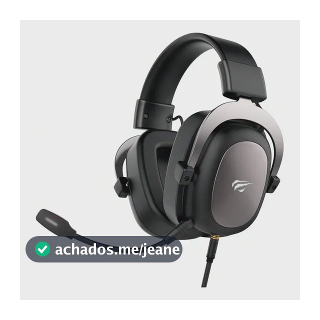 Fone De Ouvido Headset Gamer Havit H2002d P3 Para PS3/PS4/PS5/XBOX/PC Cor Preto