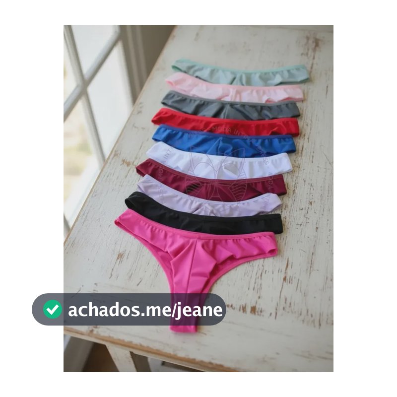 Kit 12 Calcinhas Fio Duplo Fio Dental Calcinha Adulto Todos G