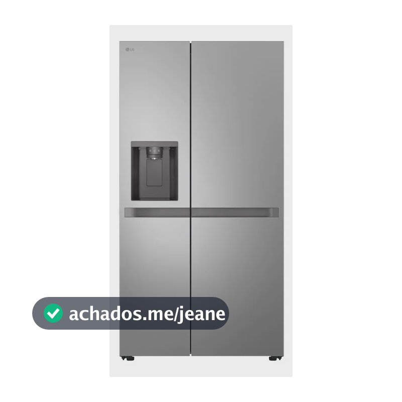 Geladeira LG Side By Side Gc-l267klq 638l Inox Look Inox Bivolt