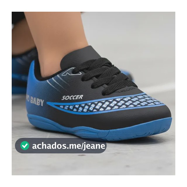 Chuteira Futsal Dino Baby Meninos Pvc Sintético