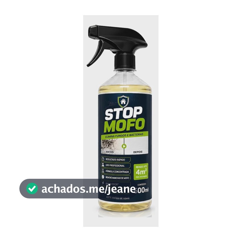 Stop Mofo Vedanite Anti Mofo Parede Teto 500ml+ Borrifador