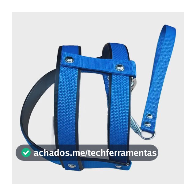 Peitoral Ajustável Coleira Para Cachorros Grandes Trad.