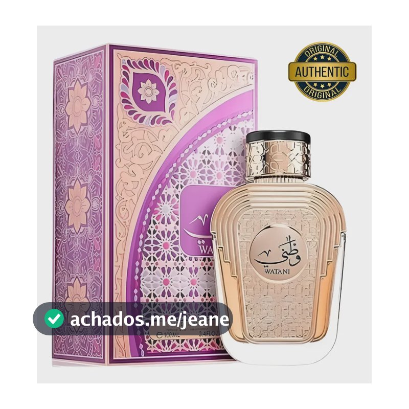 Perfume Araabe Al Wataniah Watani Purple Edp 100ml Feminino