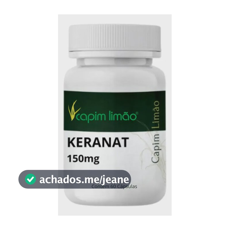 Keranat Nutrição Capilar 60 Cápsulas