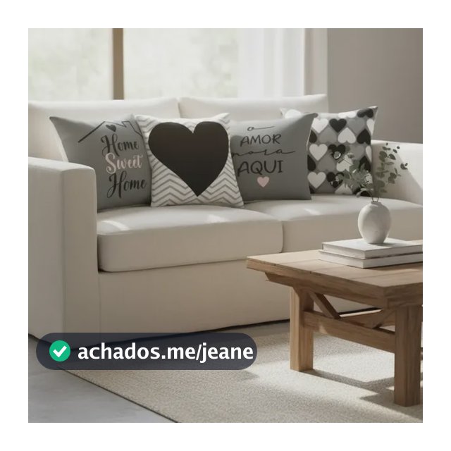 Kit 04 Capas De Almofada 45 X45 Estampadas Luxo C/ Zíper