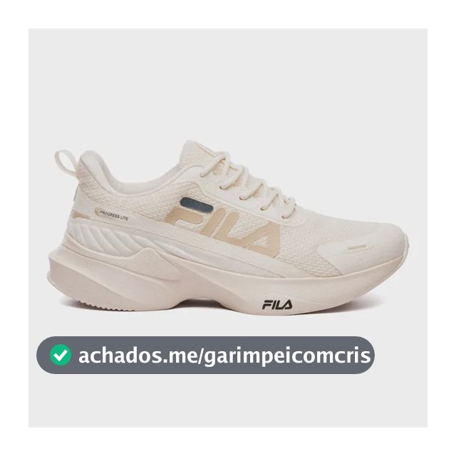 Tênis Fila Progress Lite Feminino Confortável Original