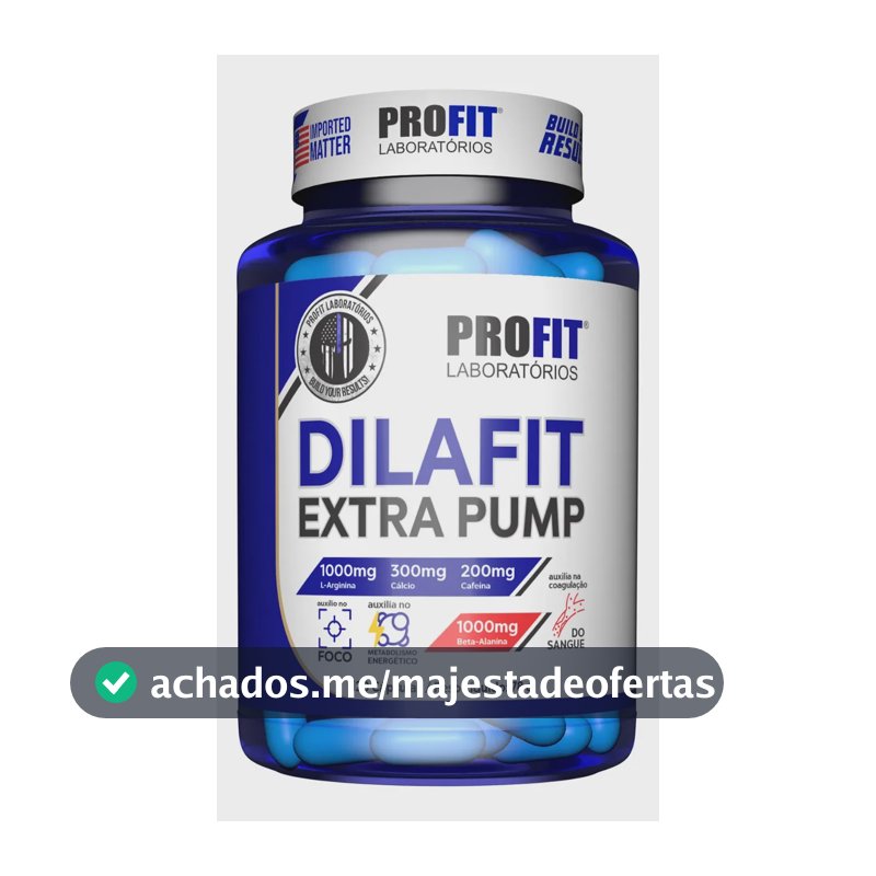 DilaFit Extra Pump 78g ProFit Laboratórios 120 CAPS