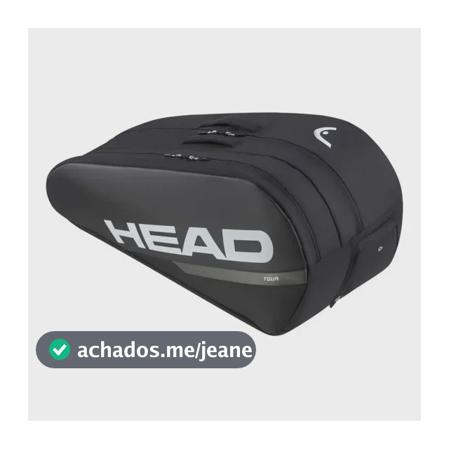 Raqueteira Head Tour L Thermobag X9 Cor Preta