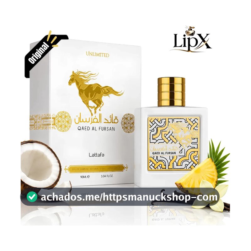 Perfume Árabe Qaed Al Fursan Unlimited Edp 90ml