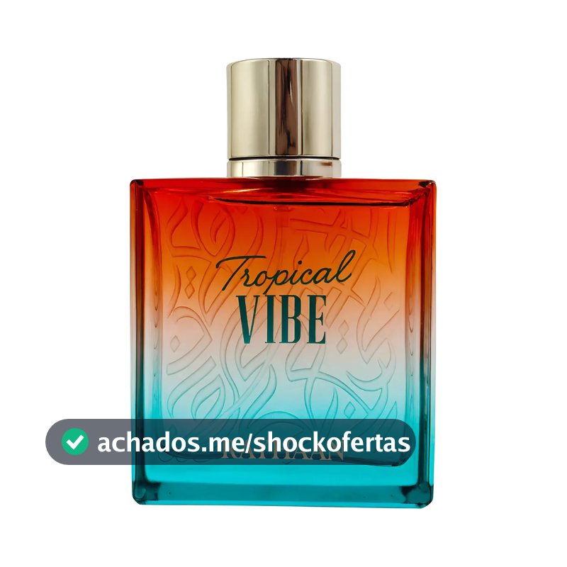 Perfume Vibe Tropical Rayhaan Eau de Parfum Unissex 100 mL
