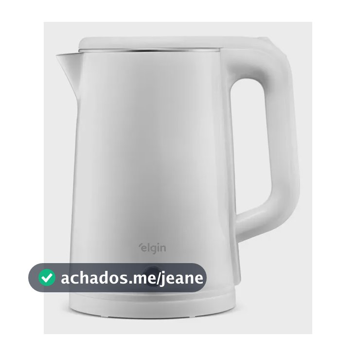 Chaleira Elétrica Elgin Slim Branca 110v 1,8 Litros 1.200w Branco
