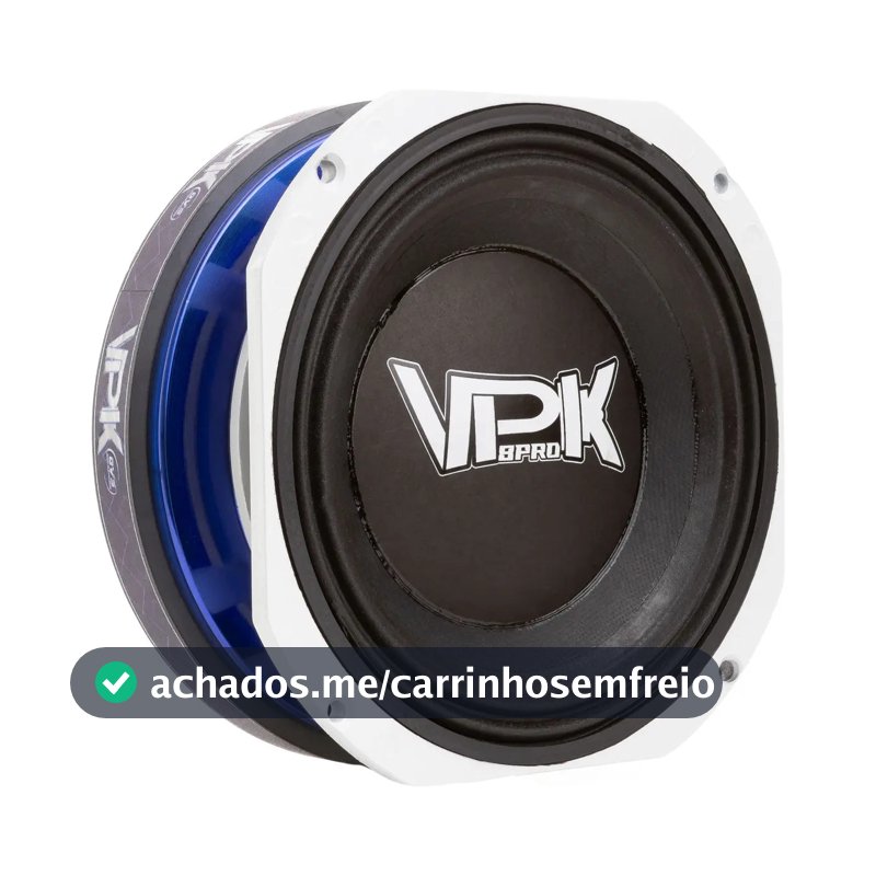 Alto Falante Woofer Qvs 8 Pol 450rms Vpk Médio Grave Line Array 8 Ohms