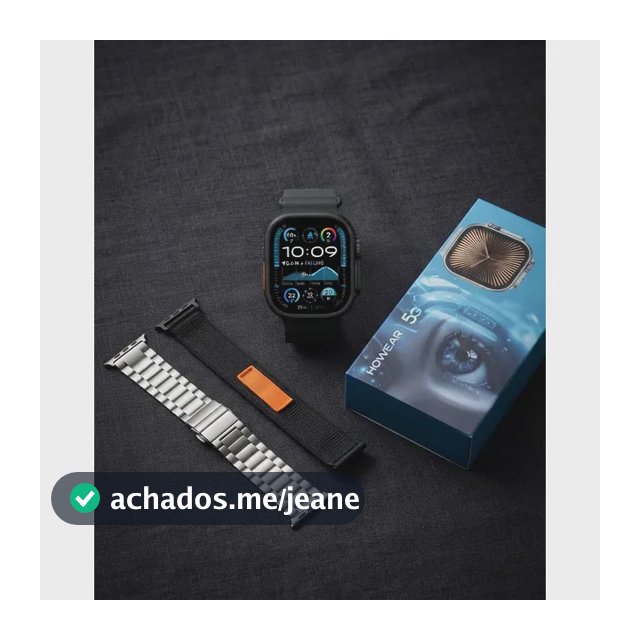 Smartwatch Howear Ultra 5g Preto Internet E Play Store
