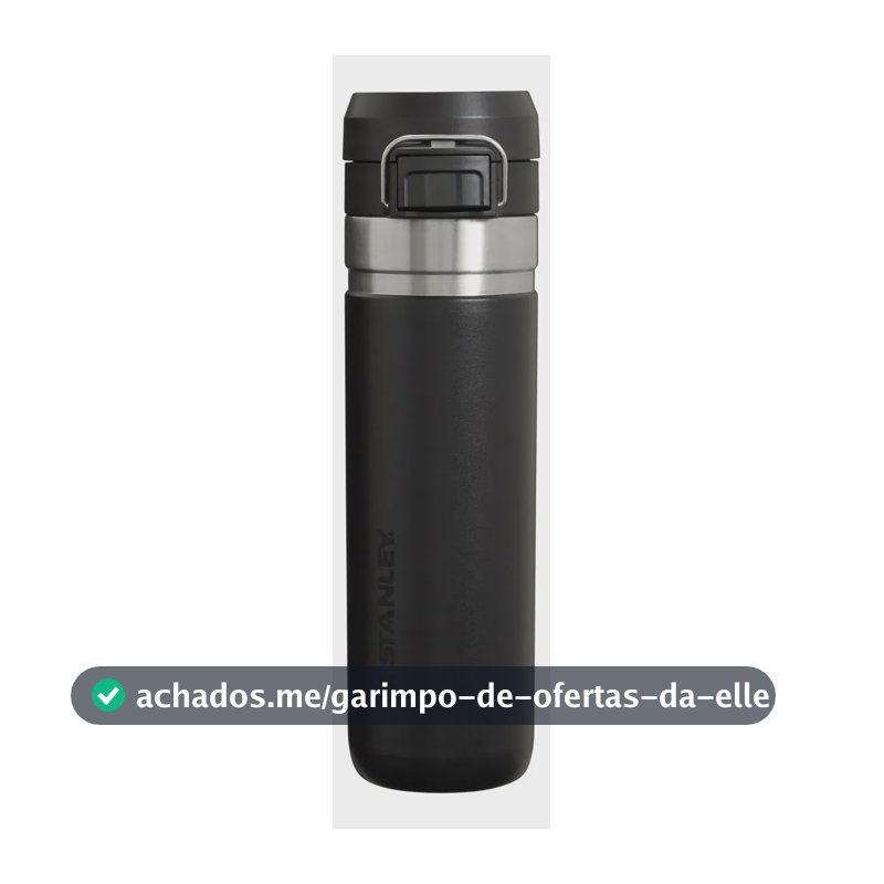 Garrafa Térmica Quick Flip Stanley Preto 710ml