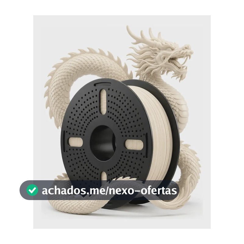 Filamento Impressora 3d Print Pulse Pla 1.75mm Branco Off White