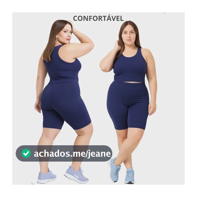 Conjunto Academia Plus Size Top Short Roupa Fitness Treino