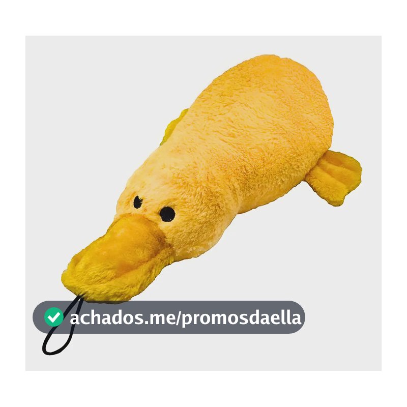 Jambo Pet - Pato de Pelúcia Interativo Big Duck, Brinquedo com Som para Cães