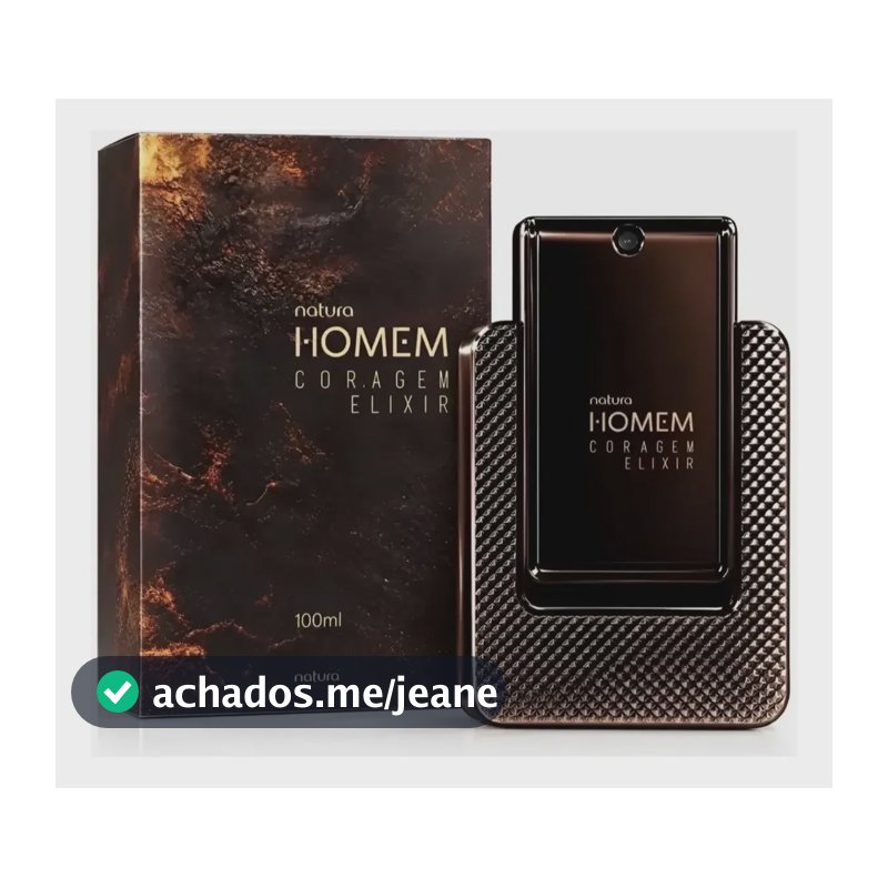 Perfume Natura Homem Coragio Elixir 100ml