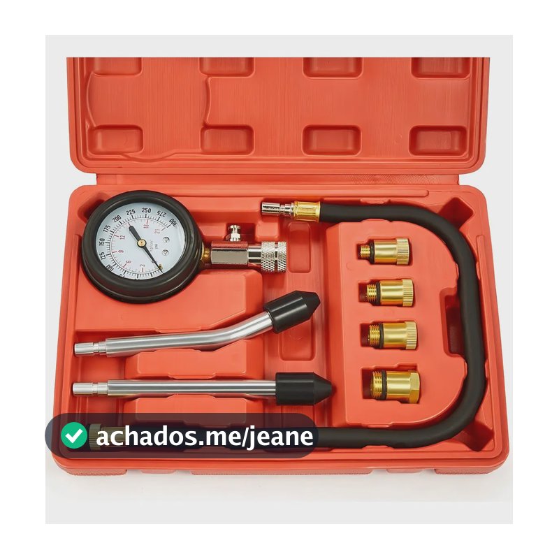 Medidor De Compressão De Motor P/ Teste De Cilindros A Gás