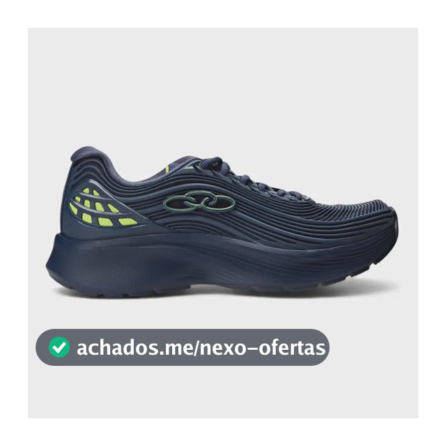 Tênis Esportivo Masculino Fluir Olympikus Petróleo/marinho Liso 38 Br