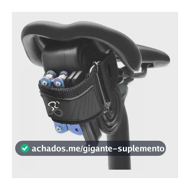 Fita Wrap Em Velcro C/ Fivela Aço Inox Para Kit Reparo Bike