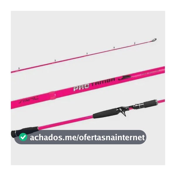 Vara de Pesca Ação Rápida Saint Pro Tamba 2,40m Fibra Carbono 50lb