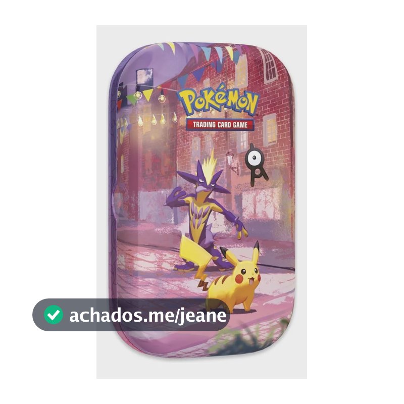 Pokémon Celebração 30 Anos Mini Tin Pikachu Night Inglês Inglês